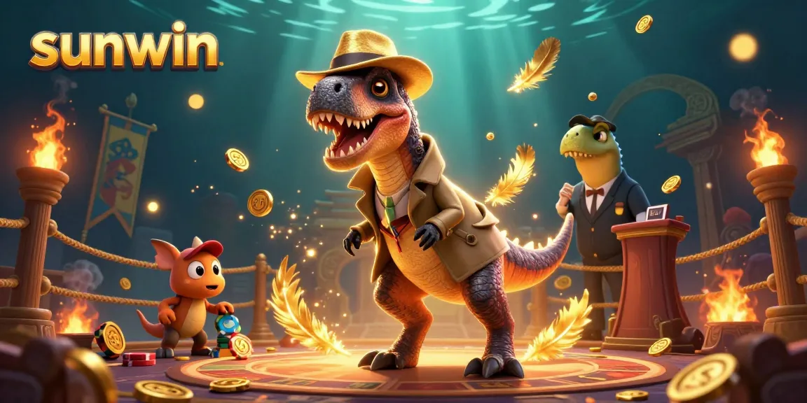 Engage with sunwin’s thrilling casino experience featuring a velociraptor card counter, a stegosaurus pit boss, and action-packed gaming elements.