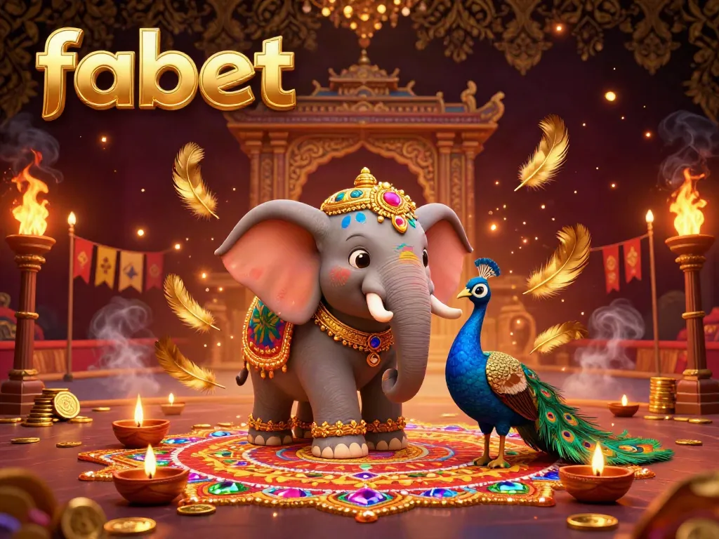Experience thrilling bets at fabet with dynamic casino scenes and vibrant characters interacting.