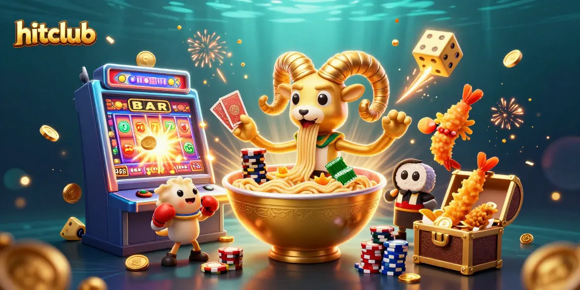 Experience thrilling wins at hitclub with a vibrant 3D casino scene filled with action